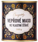 Čongrády Vepřové maso ve vlastní šťávě