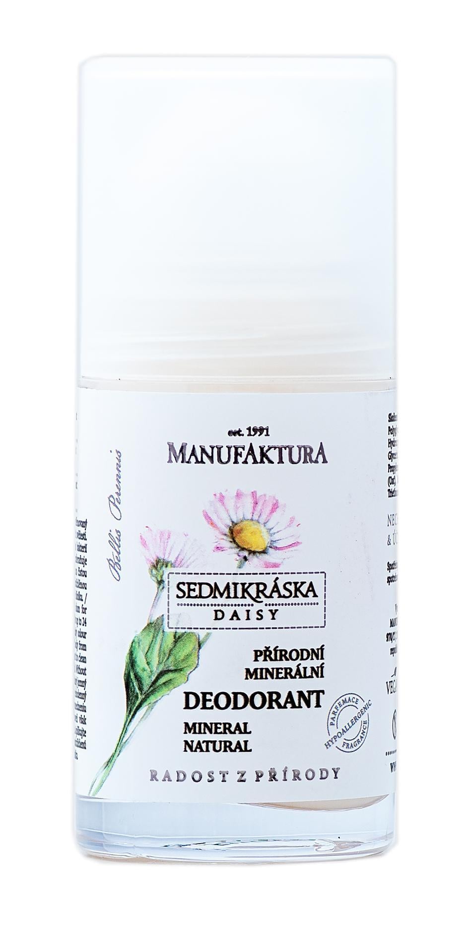 Manufaktura Přírodní minerální deodorant Sedmikráska