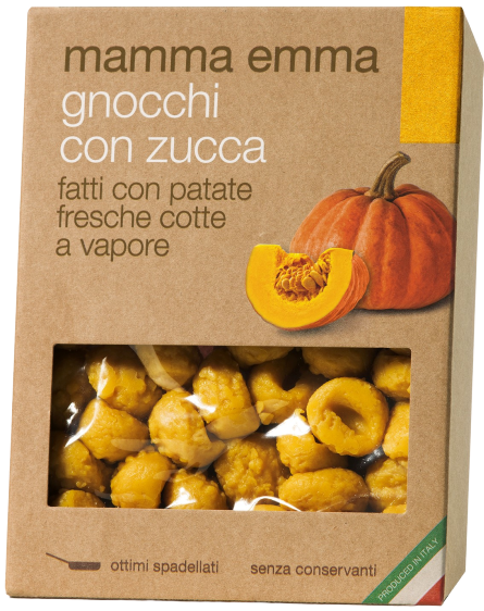 Mamma Emma Dýňové gnocchi z čerstvých brambor