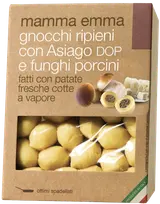 Mamma Emma Gnocchi plněné houbami a sýrem z čerstvých brambor