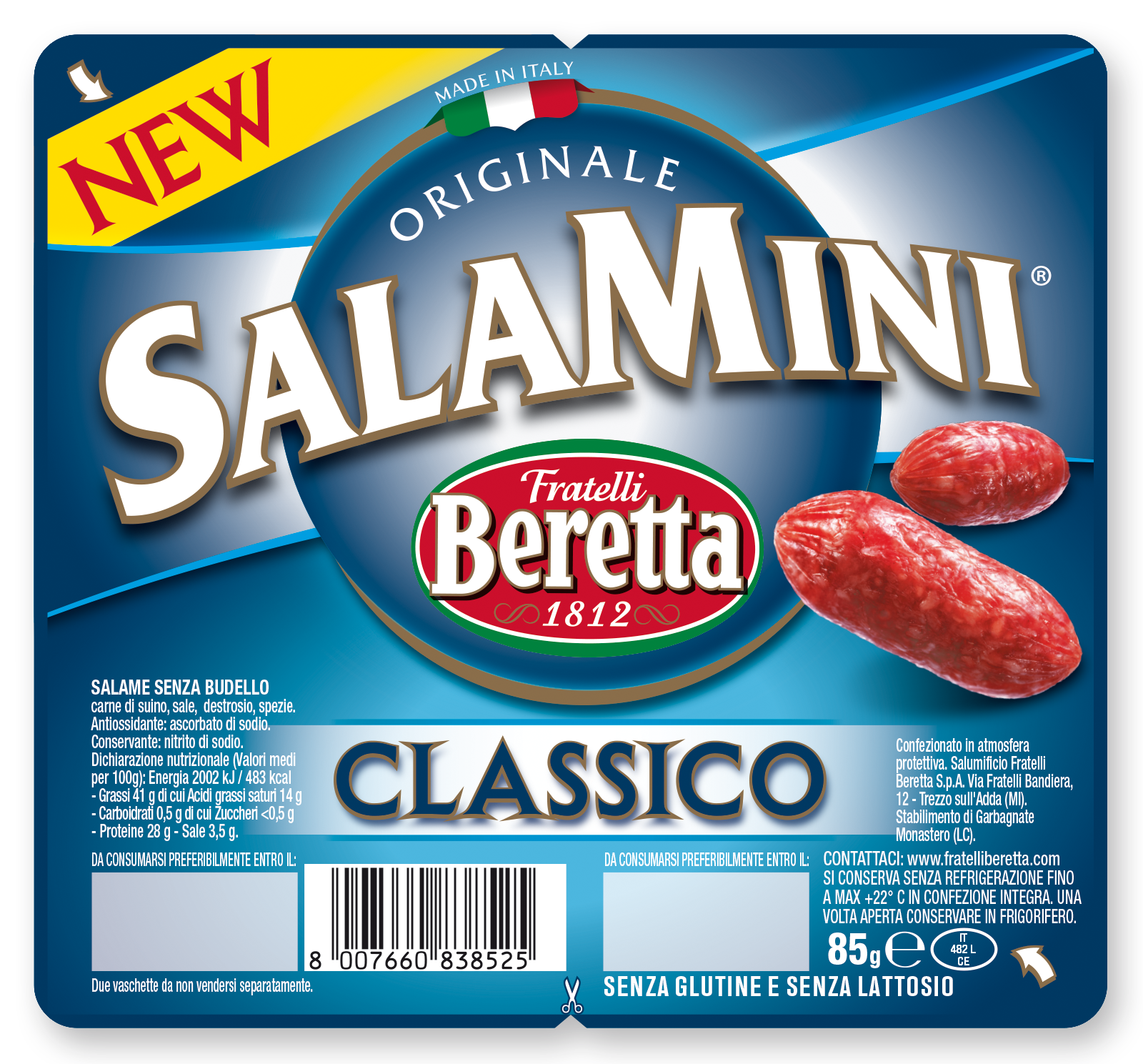 Fratelli Beretta Tapasové SalaMini