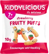 Kiddylicious Křupky jahodové velké
