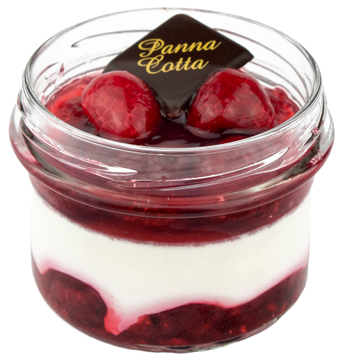 Ovocný Světozor Panna cotta ve skleničce