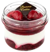 Ovocný Světozor Panna cotta ve skleničce