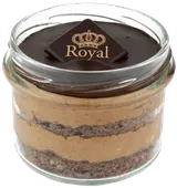 Ovocný Světozor Royal dort ve skleničce