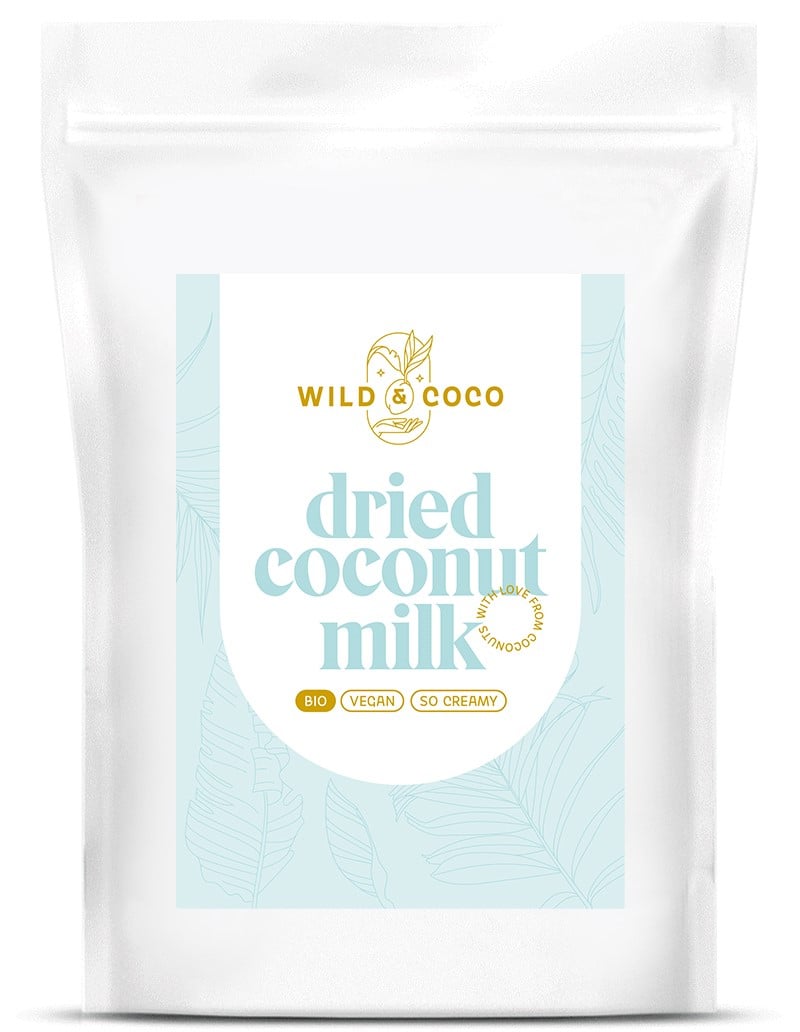 Wild & Coco BIO Sušené kokosové mléko