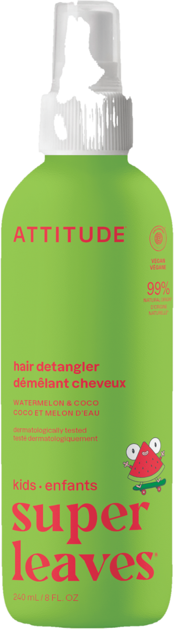 Attitude Super Leaves Kids sprej pro snadné rozčesávání vlásků