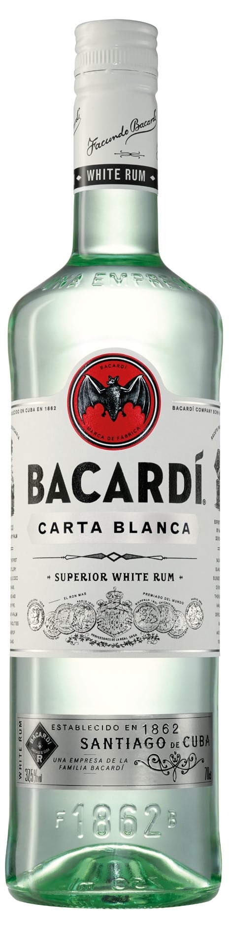 Bacardí Rum Carta Blanca 37,5% obj.