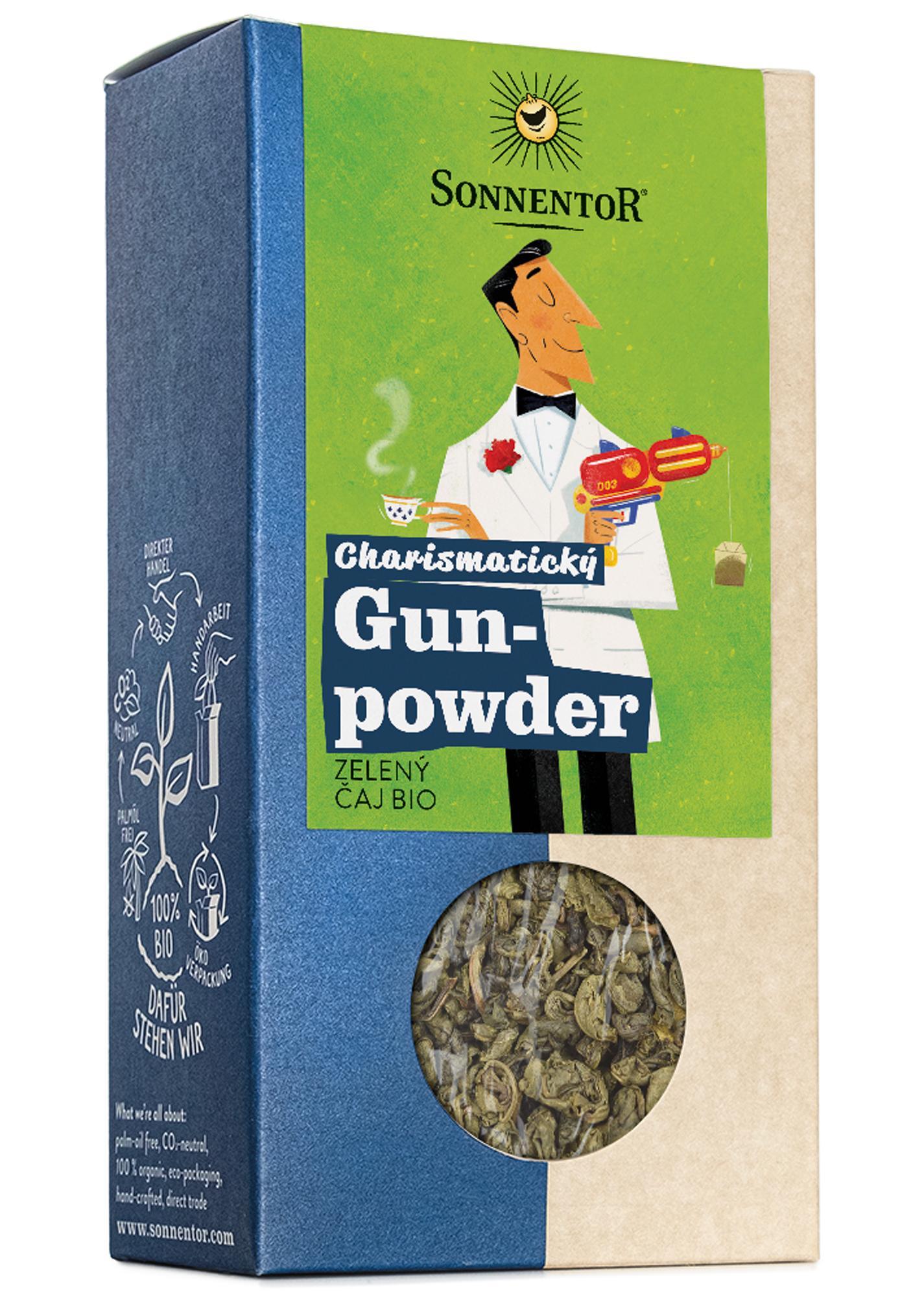 Sonnentor BIO Gunpowder zelený čaj