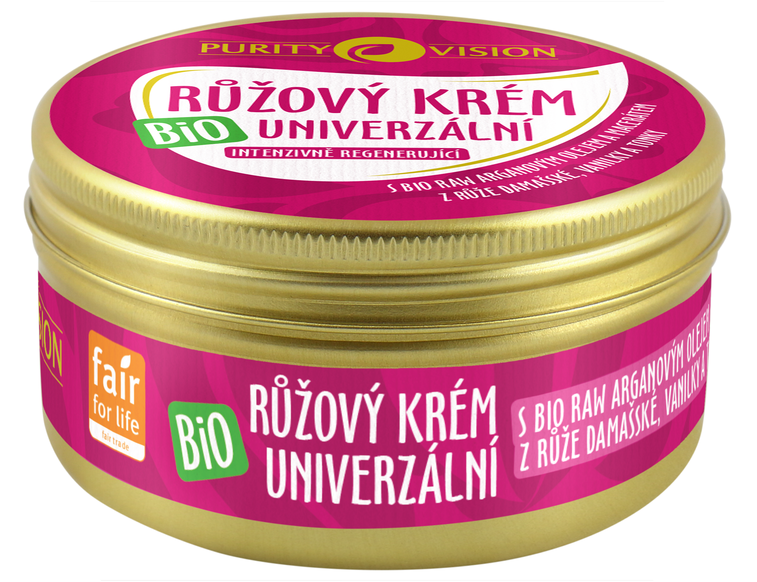 Purity Vision BIO Růžový krém univerzální