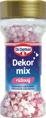 Dr.Oetker Dekor mix růžový