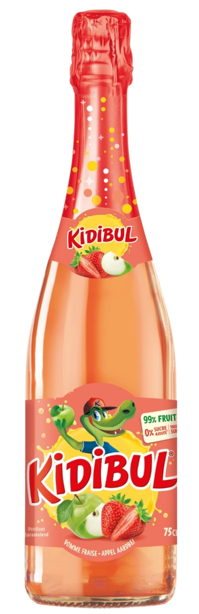 Kidibul Jablko-jahoda 99% bez přidaného cukru