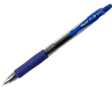 Pilot G-2 07, modrý gelový roller, šířka stopy 0,32mm, šířka hrotu 0,7mm