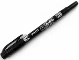 Pilot Twin dvouhrotý permanentní popisovač černé barvy, šířka stopy 0,4/0,5mm, šířka hrotu 0,8/2mm