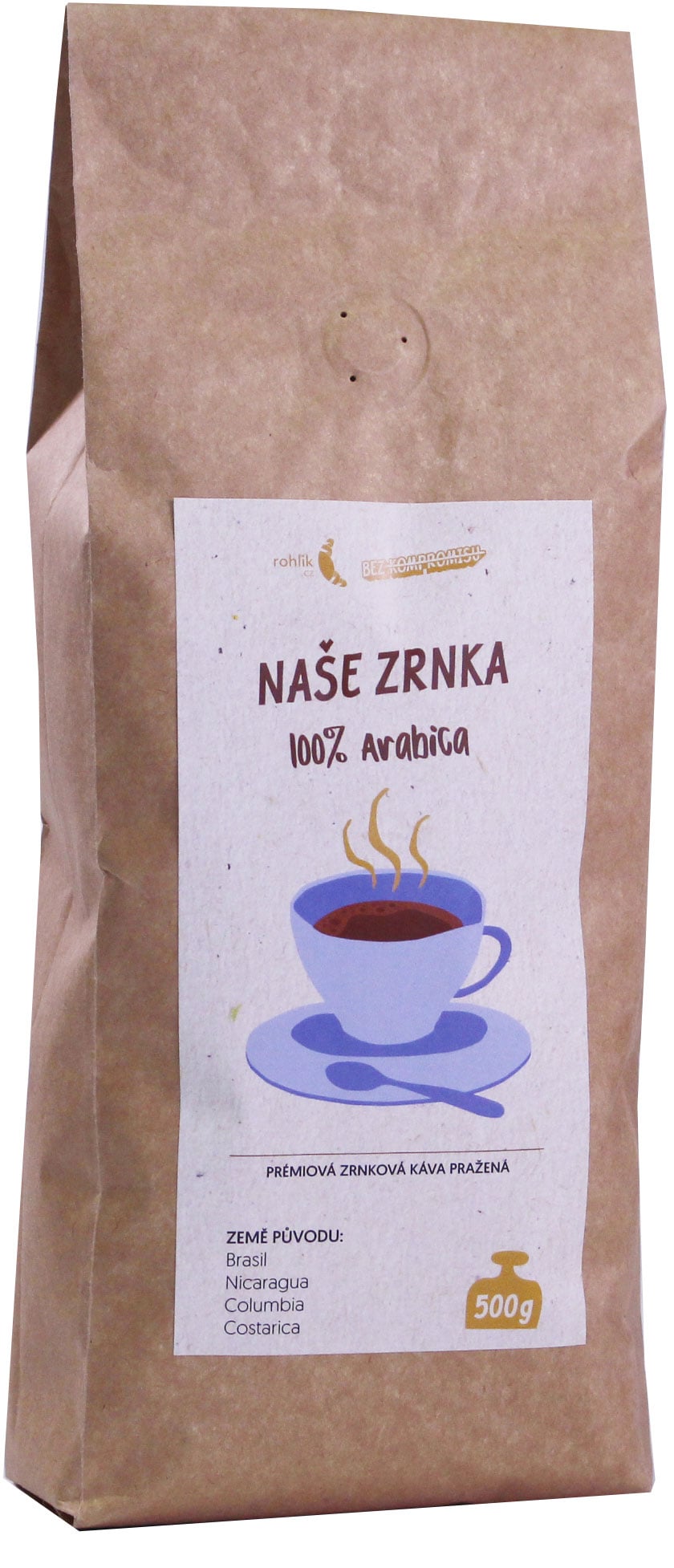 Naše Zrnka 100% Arabica