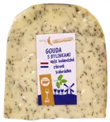 Gouda s bylinkami výkroj