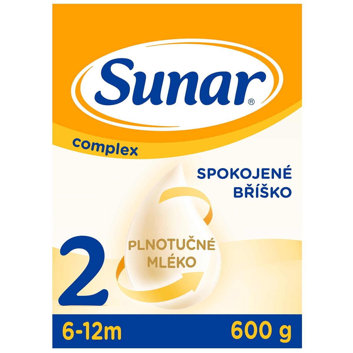 Sunar Complex 2 pokračovací kojenecké mléko
