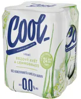 Cool Bezový květ & lemongrass nealkoholické 4×0,5 l