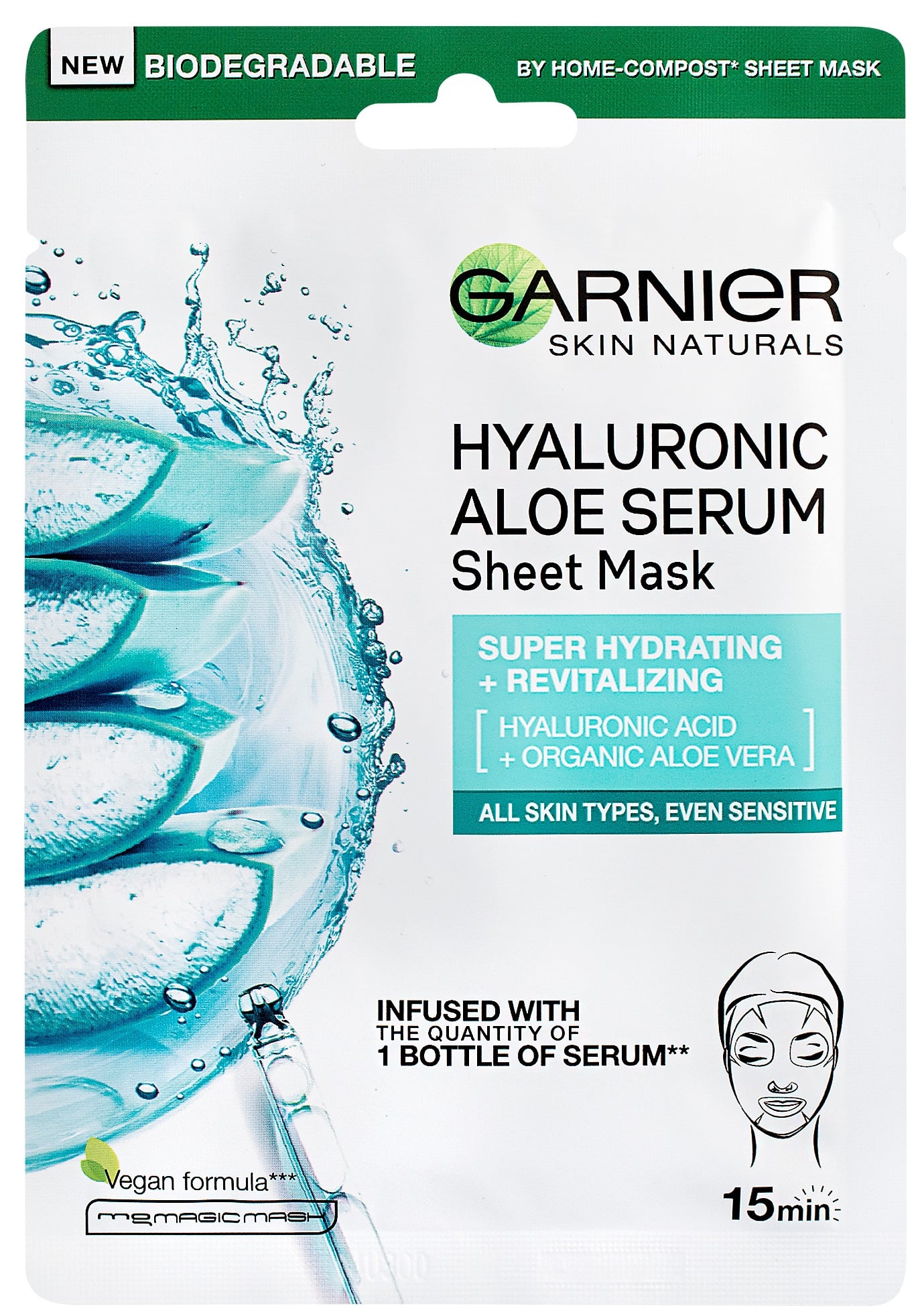 Garnier Hyaluronic Aloe Superhydratační textilní maska