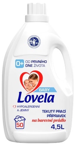 Lovela Baby tekutý prací přípravek na barevné prádlo (4,5 l)