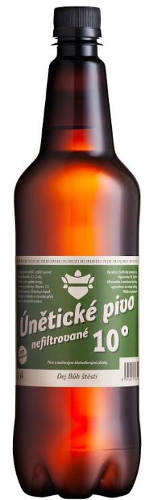 Únětický pivovar Únětické pivo nefiltrované 10°
