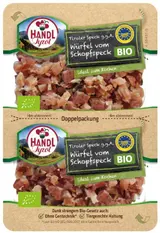 Handl Tyrol BIO Tyrolské kostičky slaniny PGI 2×40 g