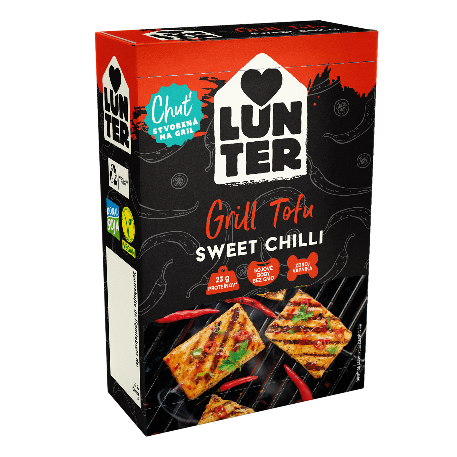 Lunter Tofu na gril sweet chilli