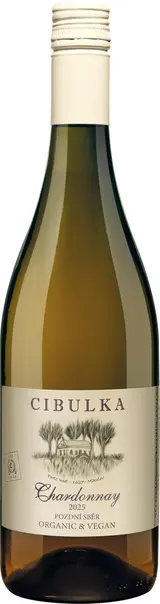 Vino Cibulka BIO Chardonnay 2025, pozdní sběr
