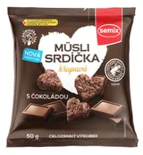 Semix Müsli srdíčka s čokoládou
