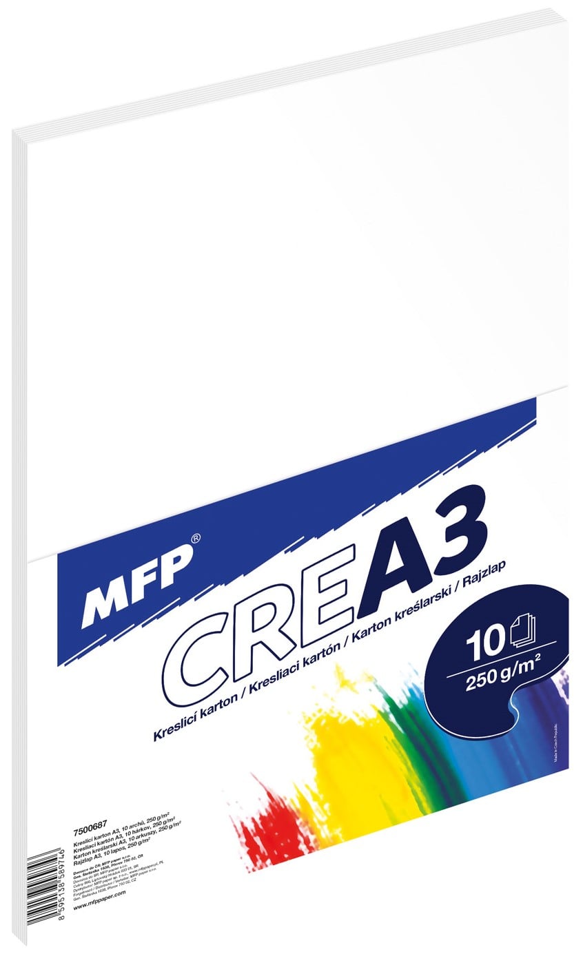 Kreslicí karton A3, 10 listů