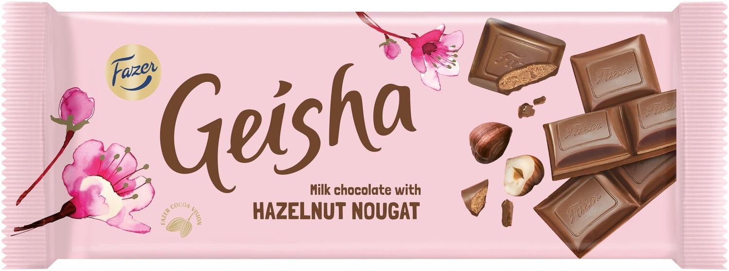 Geisha mléčná tabulková čokoláda
