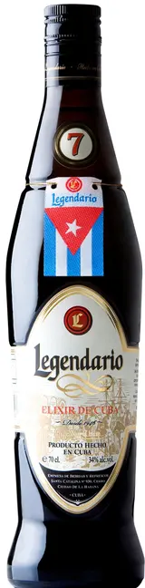 Legendario Elixir de Cuba 7YO 34% obj.