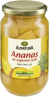 Alnatura BIO Ananas ve vlastní šťávě