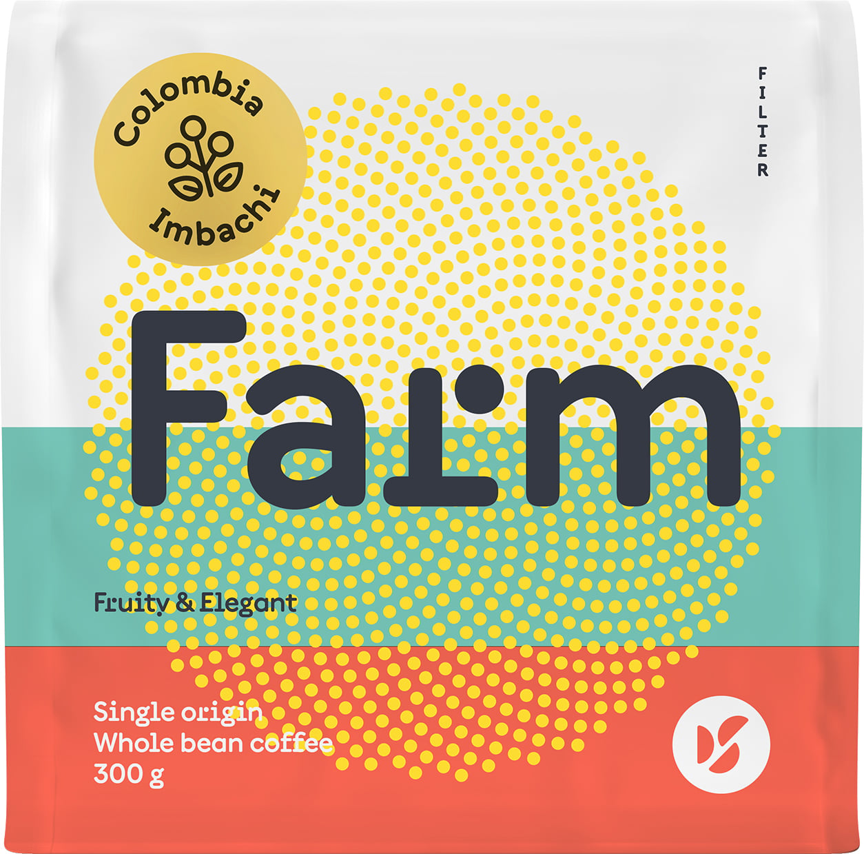 Doubleshot Kolumbie Imbachi/Farm filtr zrnková káva