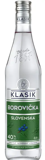 Klasik Slovenská borovička 40% obj.