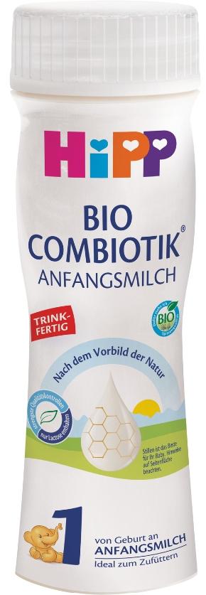 HiPP BIO Combiotik 1 počáteční tekutá mléčná kojenecká výživa