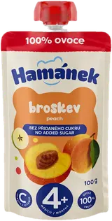 Hamánek Broskev ovocná kapsička