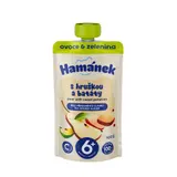 Hamánek Hruška a batáty ovocná kapsička