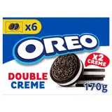 Oreo Sušenky Double Creme s dvojitou vanilkovou náplní