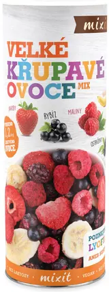 Mixit Velké křupavé ovoce lyofilizované