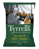 Tyrrells Brambůrky s mořskou solí a jablečným octem
