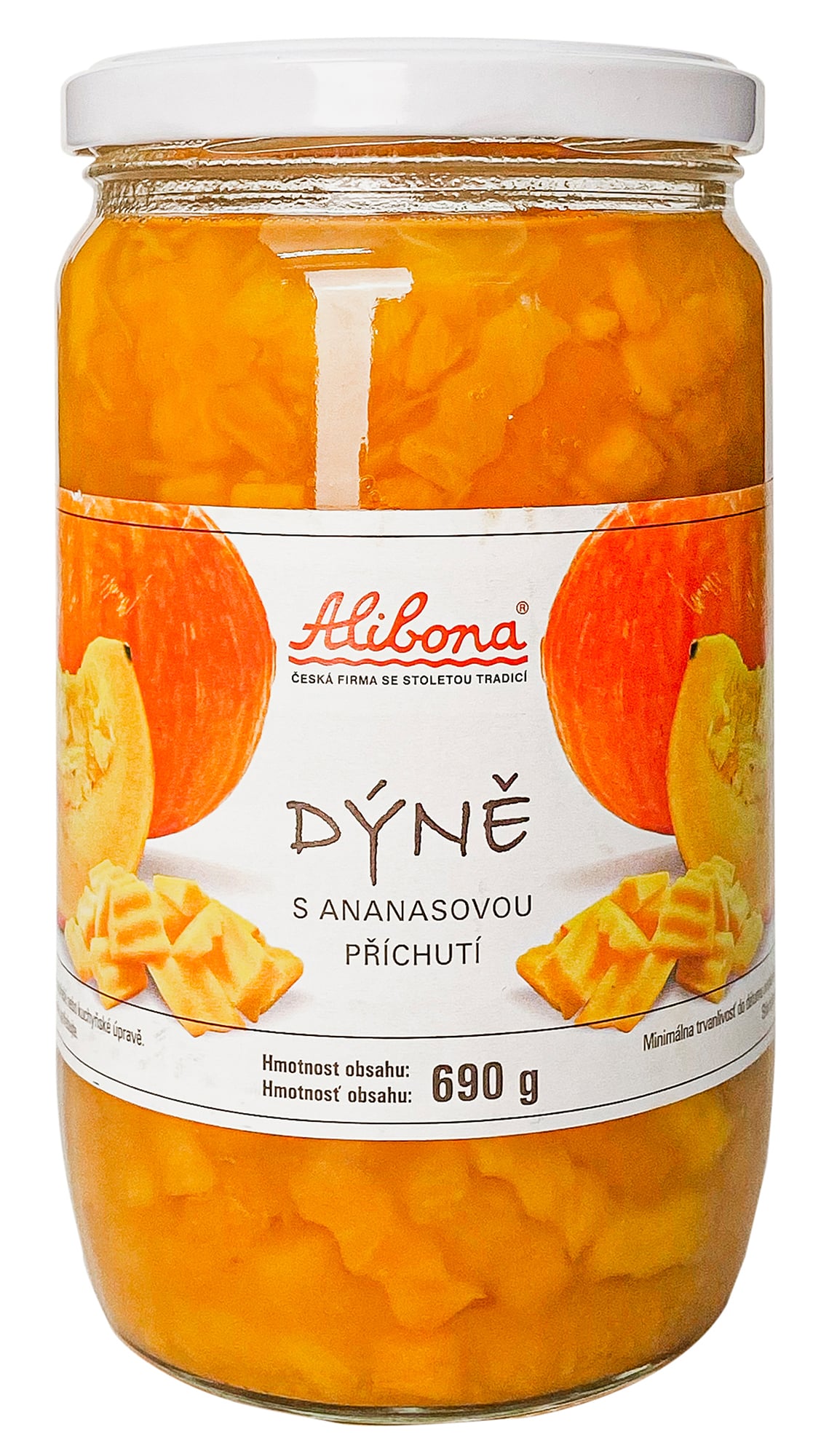 Alibona Dýně s ananasovou příchutí kompot