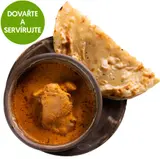 Butter Chicken s Naan chlebem od Mahavira Kanswala