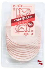 Dacello Kuřecí šunka nejvyšší jakosti 92 %