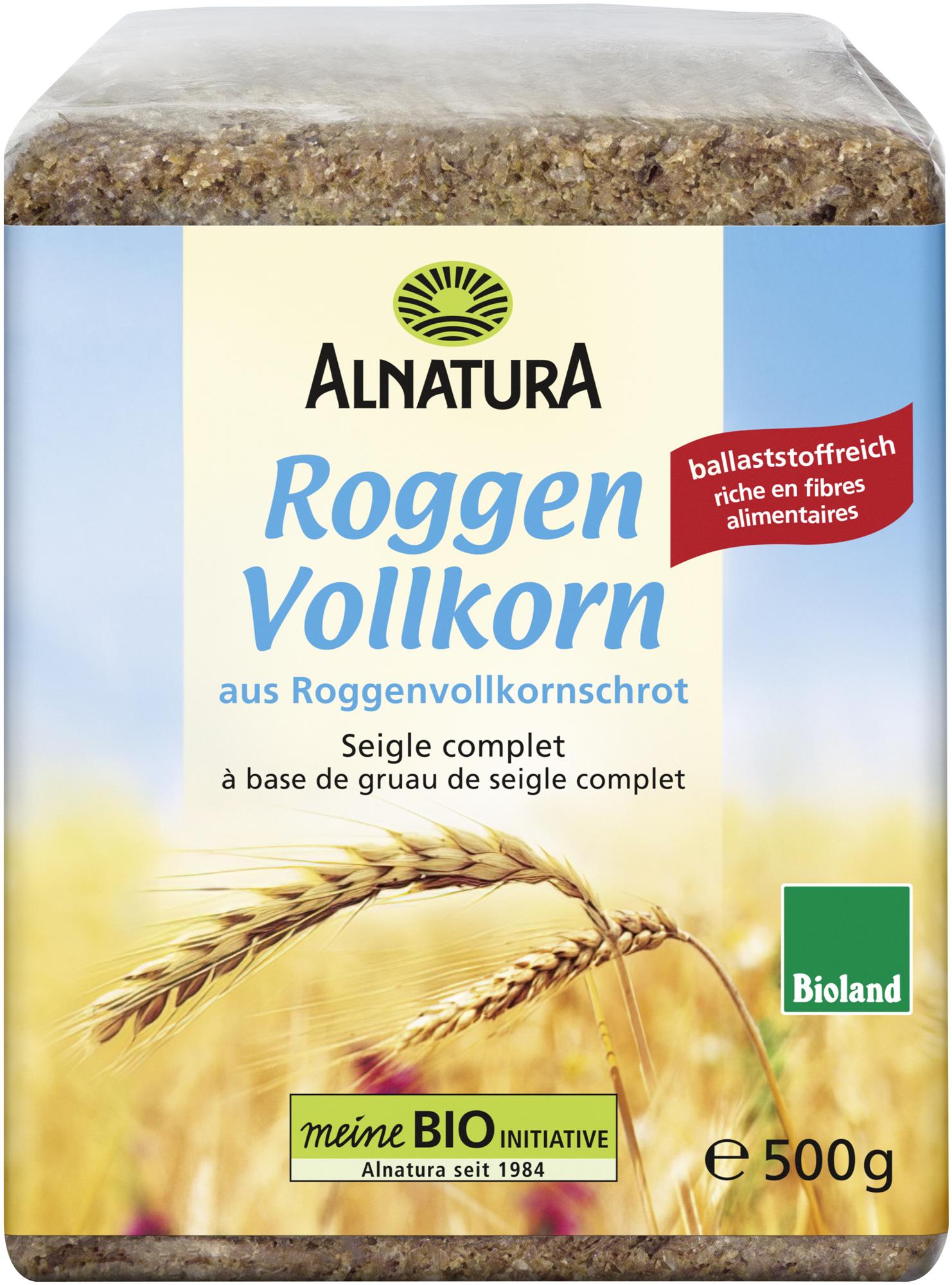Alnatura BIO Celozrnný žitný chléb