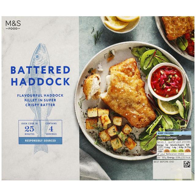 Marks & Spencer Filety z tresky jednoskvrnné obalené v těstíčku