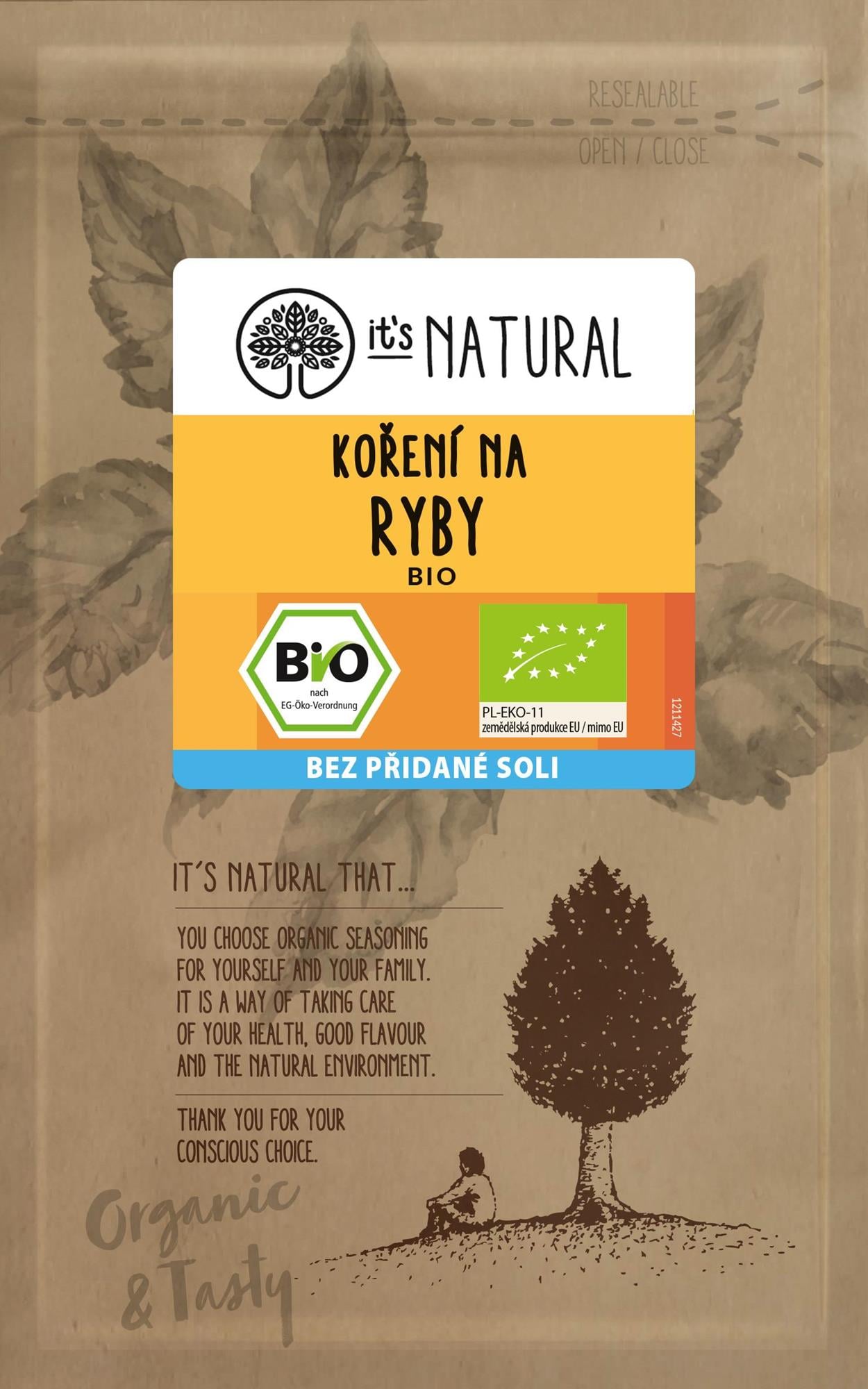 It‘s Natural BIO Koření na ryby