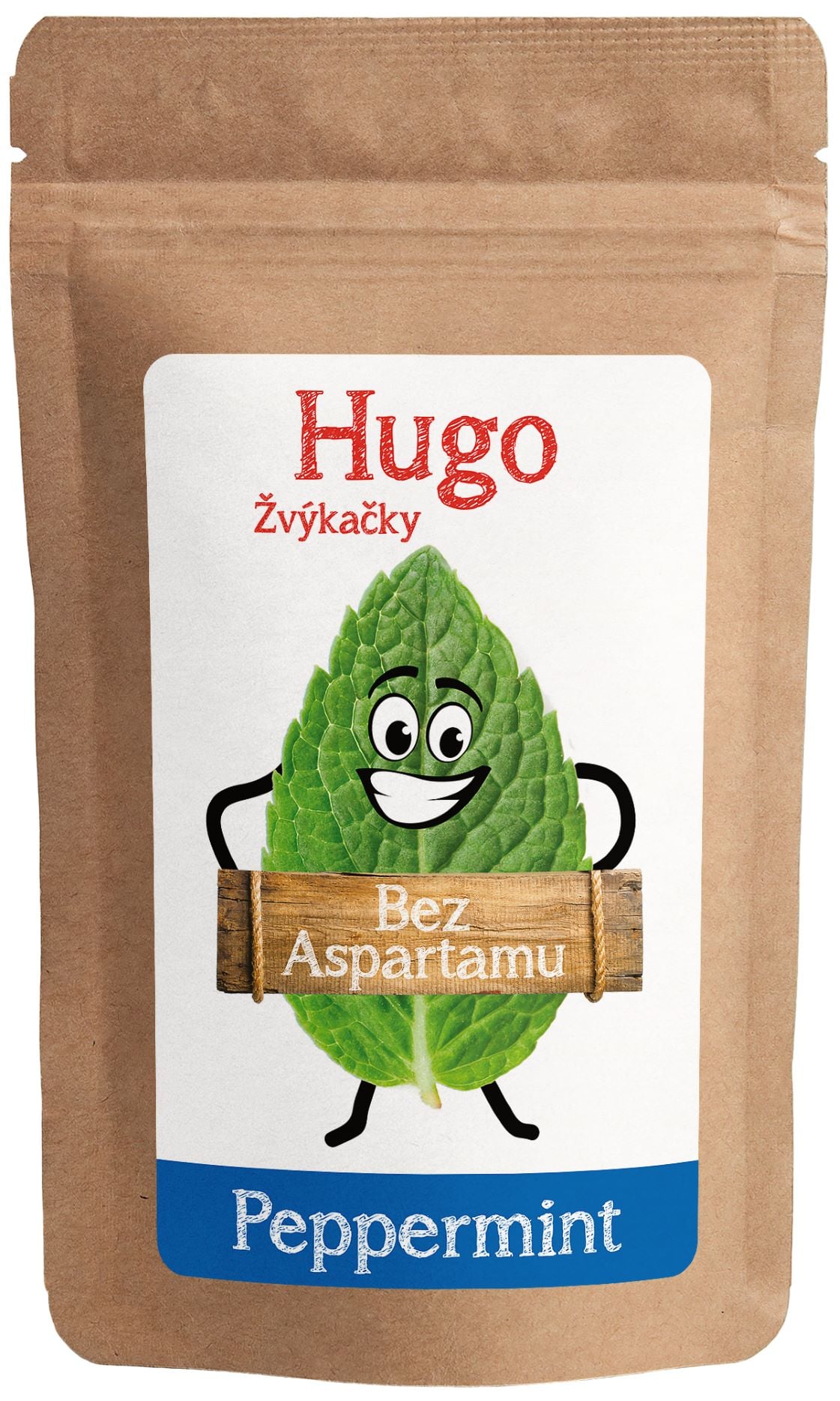 Hugo Žvýkačky bez aspartamu Peppermint