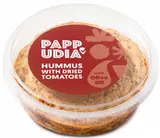 Pappudia Hummus se sušenými rajčaty a panenským olivovým olejem