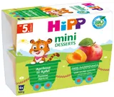 HiPP BIO Ovocný příkrm jablka a meruňky (4×100 g)